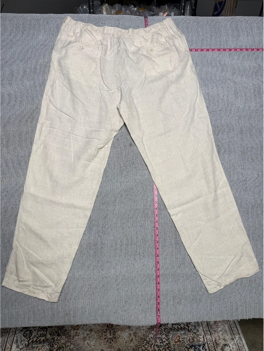 Tommy Bahama Relax Men's Linen Pants XXL Beige